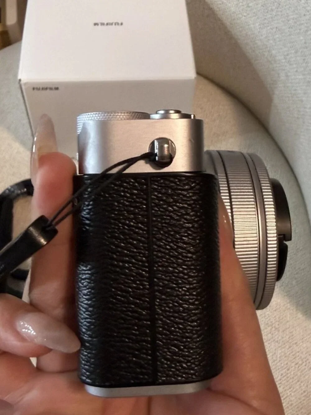 Fujifilm X-E5 Mirrorless Camera XF23mm f/2.8 R WR Lens Silver X Series
